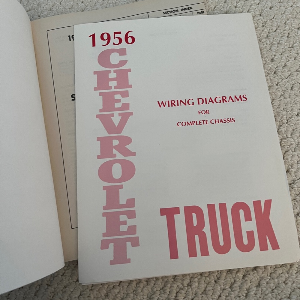 1956 Chevrolet Truck Shop Manual Supplement - Picture 2 of 9